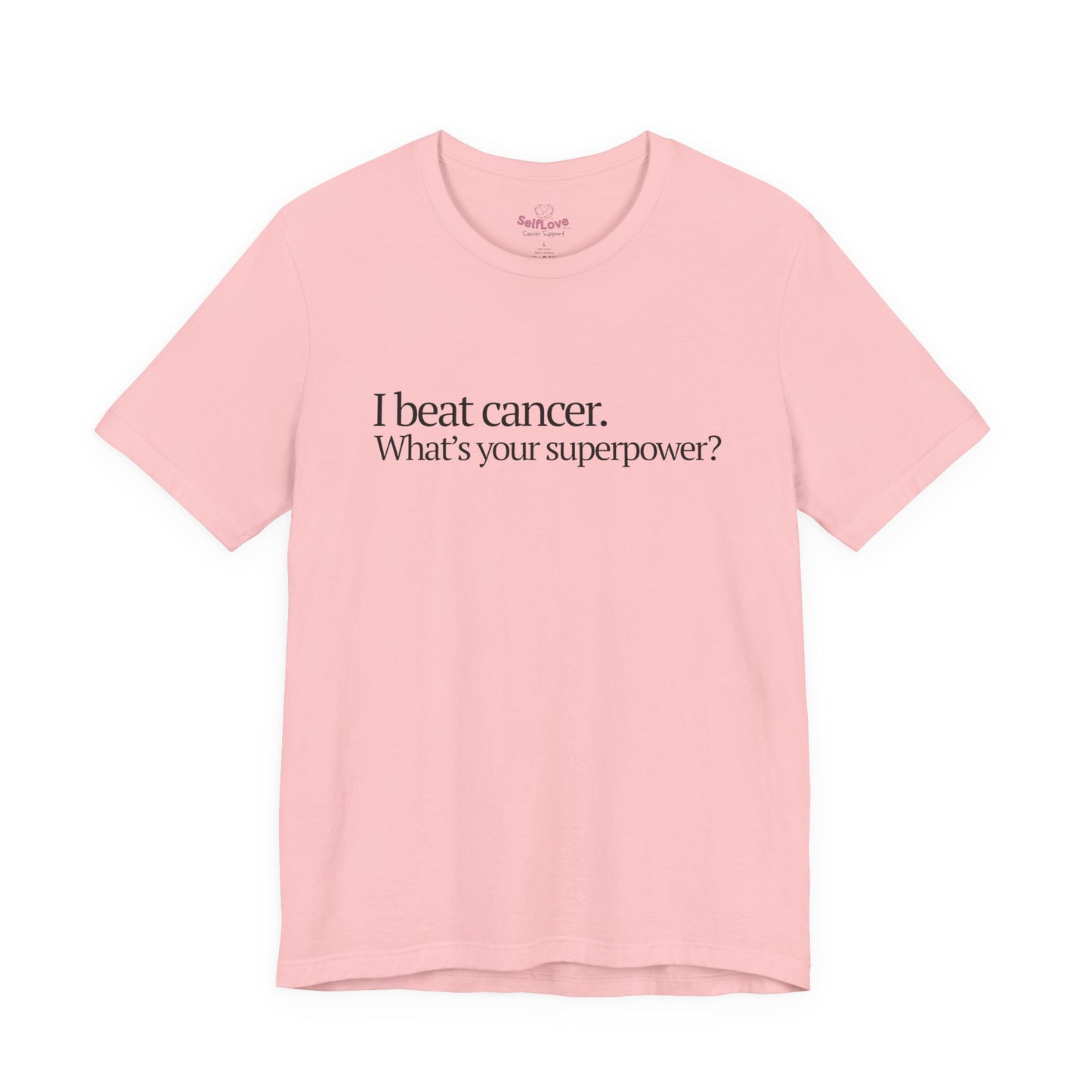 I beat🎗️Men's Cancer Support T-shirt