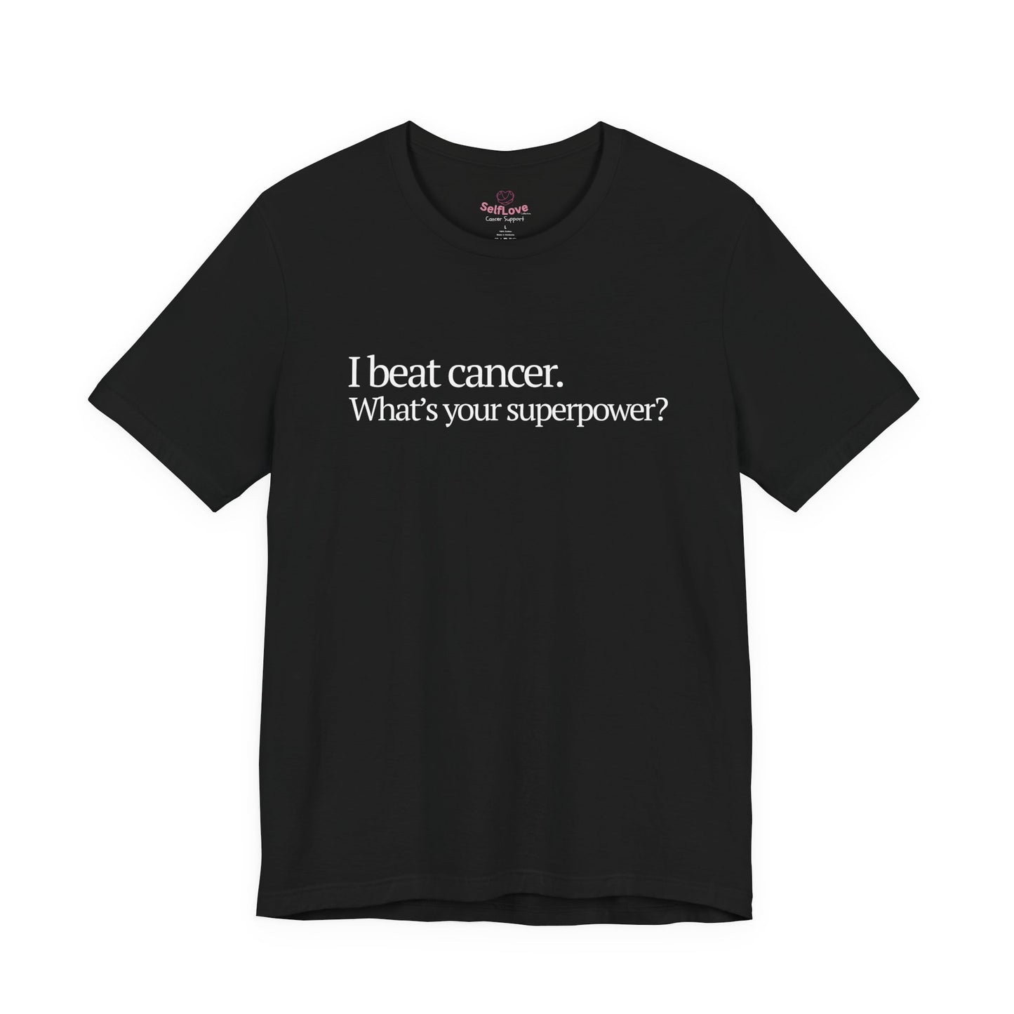 I beat🎗️Men's Cancer Support T-shirt