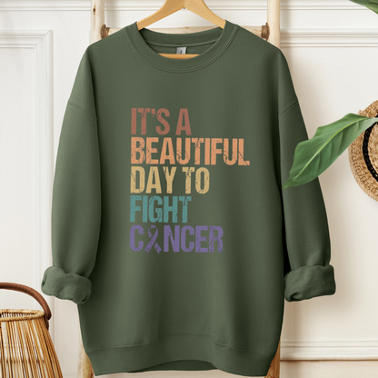 Beautiful🎗️Cancer support Sweatshirt