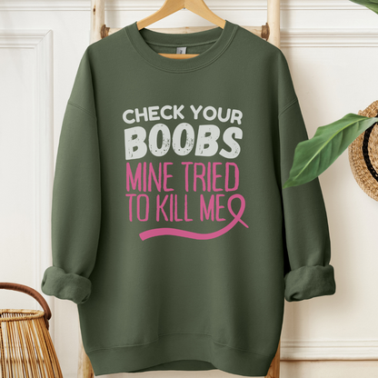 Tried🎗️Cancer support Sweatshirt
