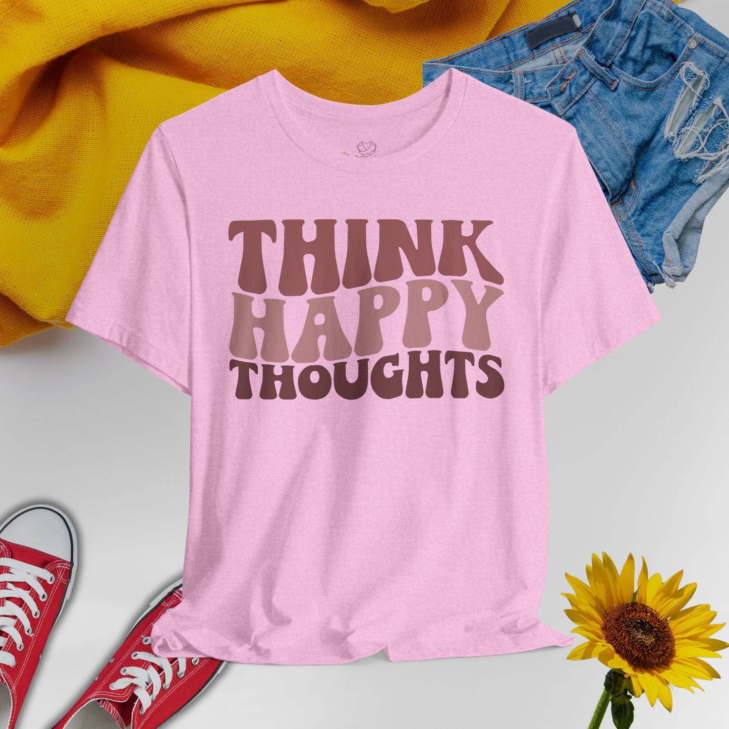 Think Happy - Unisex T-Shirt