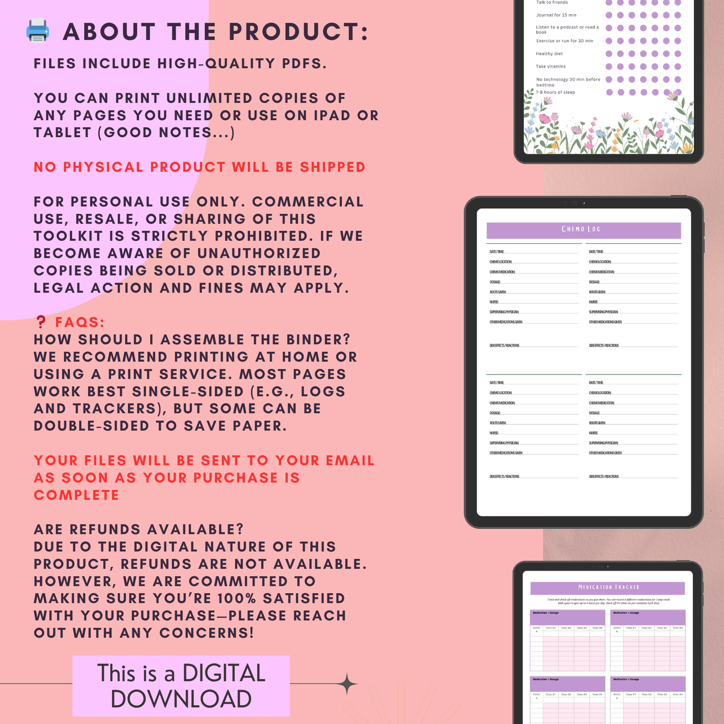 Digital Cancer Care Organizer 🎗️
