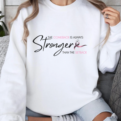 Come back🎗️Cancer support Sweatshirt