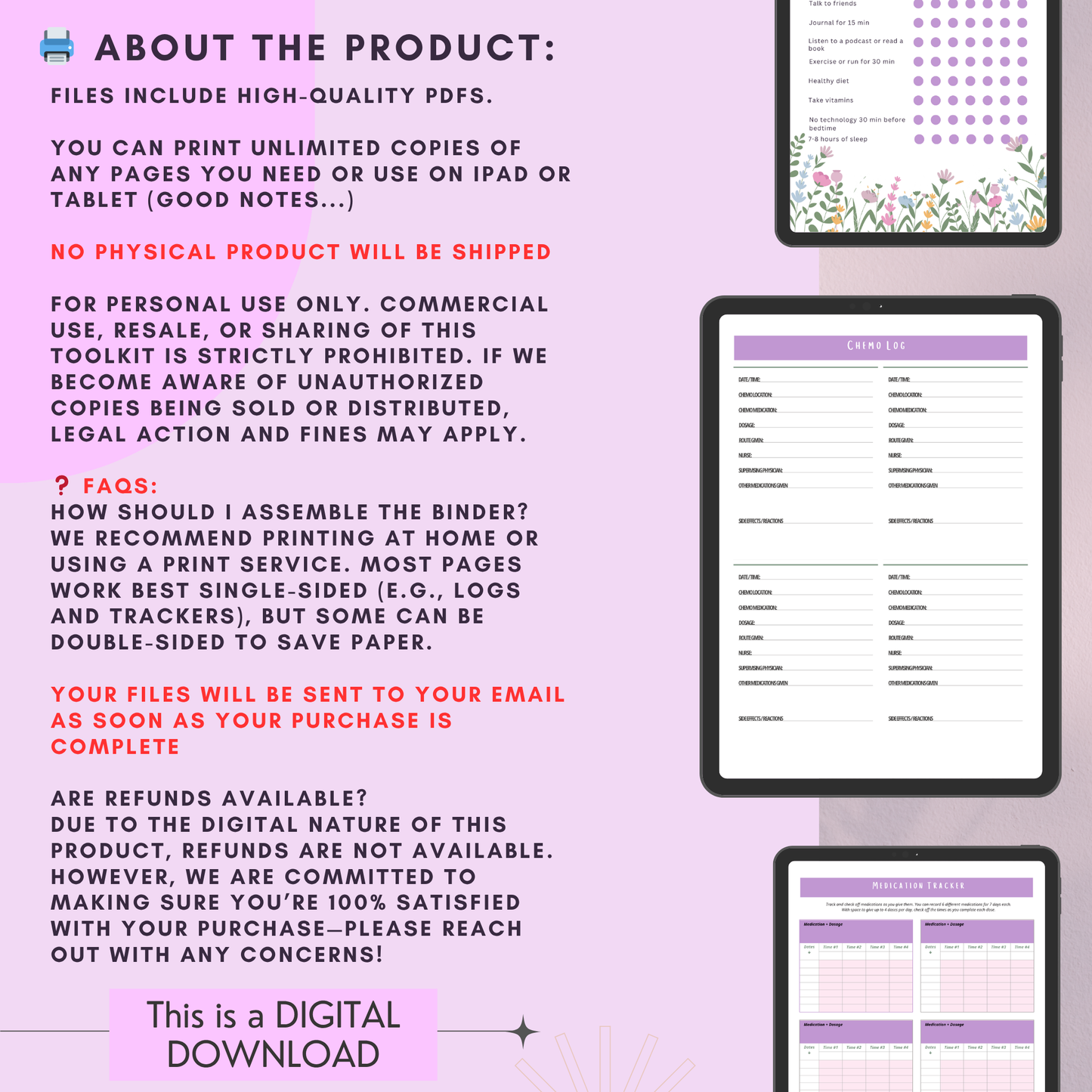 Digital Cancer Care Organizer 🎗️