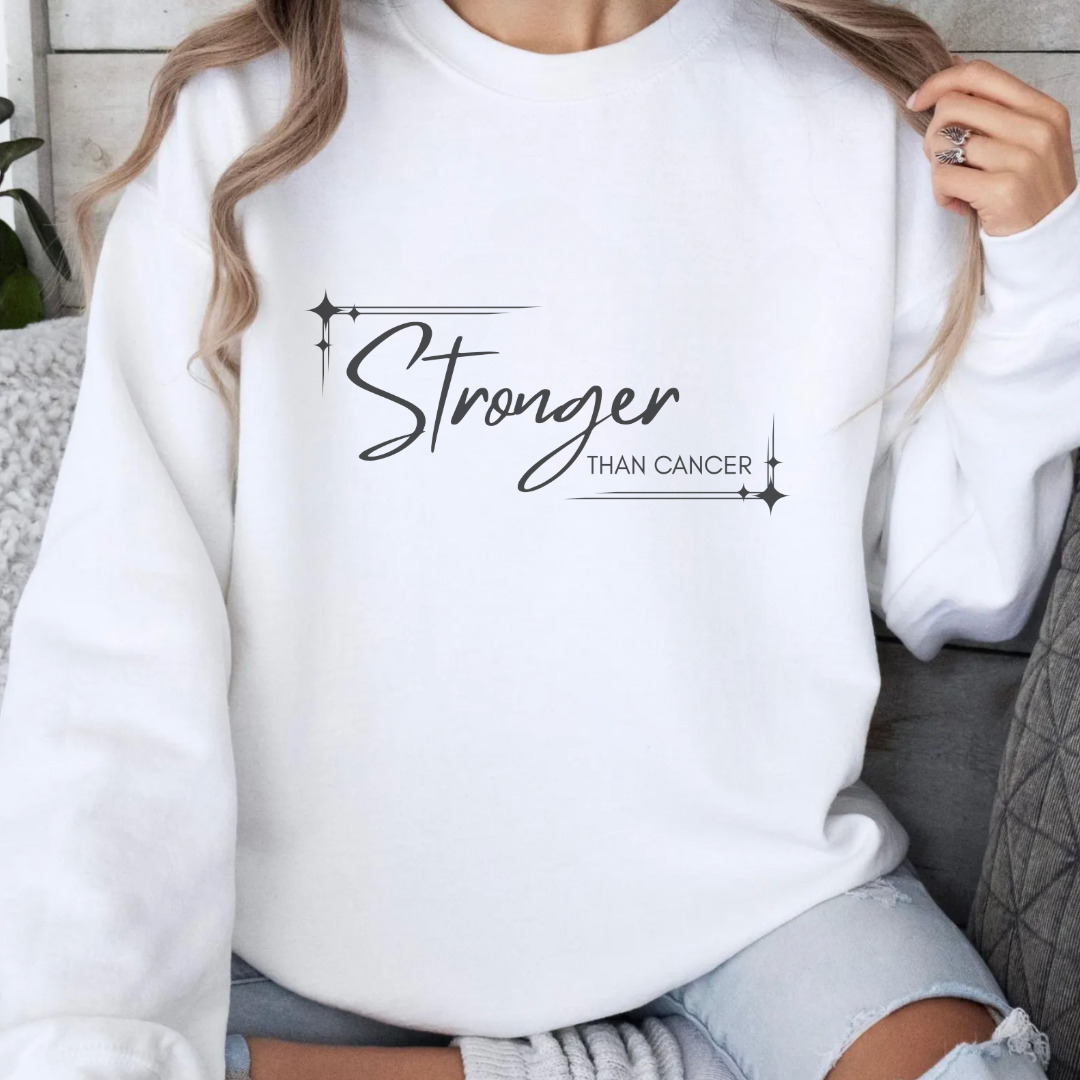 Stronger Than🎗️Cancer support Sweatshirt