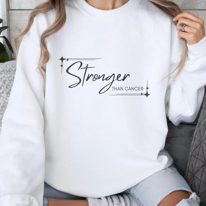 Stronger Than🎗️Cancer support Sweatshirt