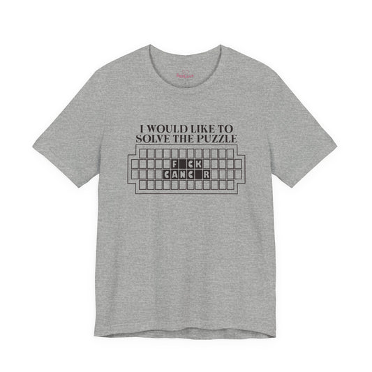 Puzzle🎗️ Cancer Support T-shirt