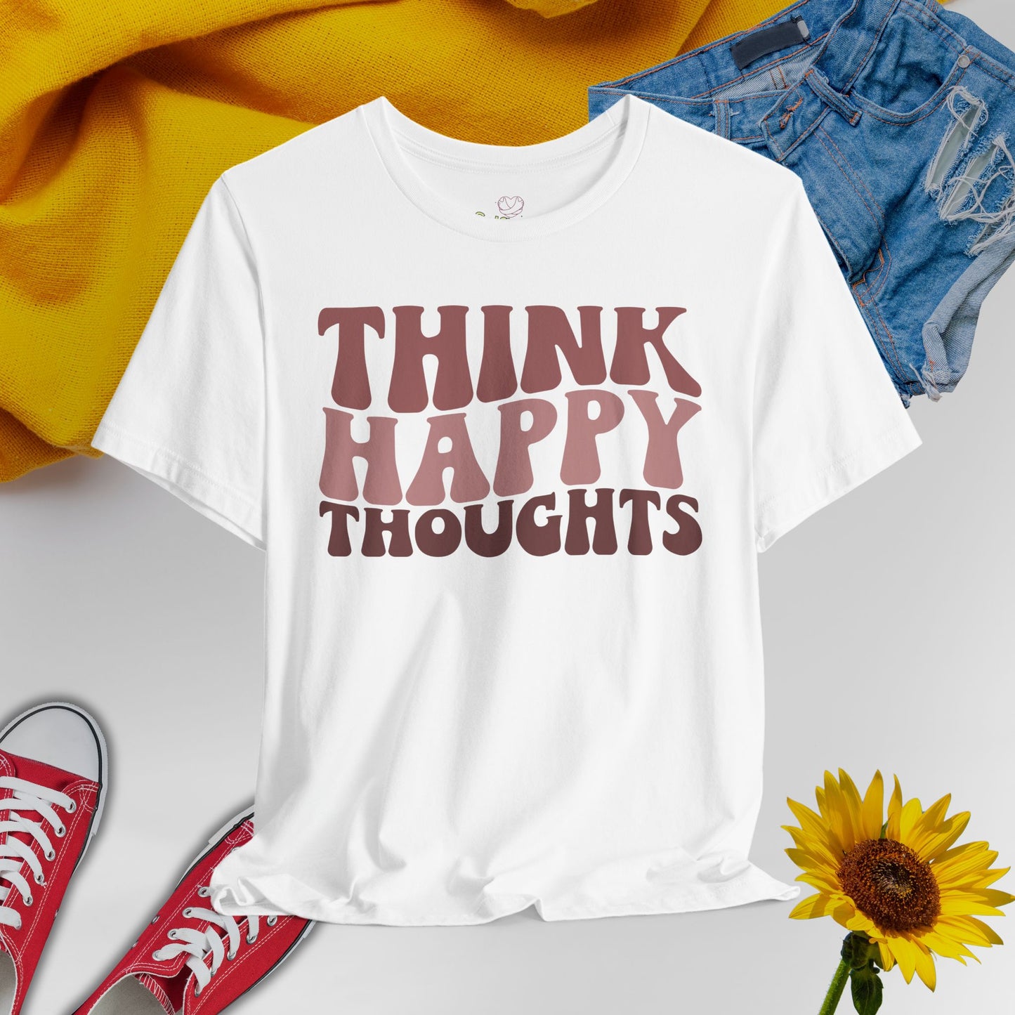 Think Happy - Unisex T-Shirt