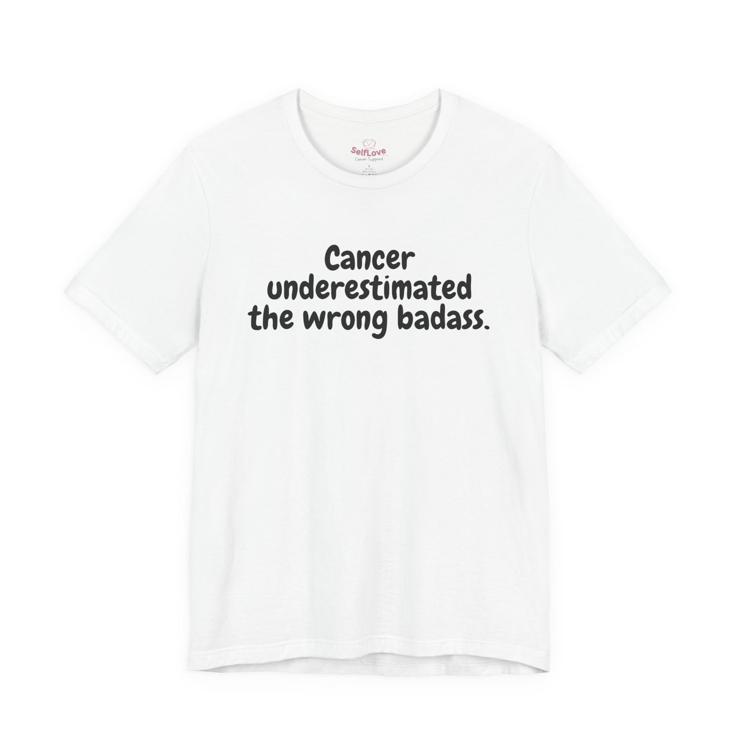 Underestimated🎗️Men's Cancer Support T-shirt