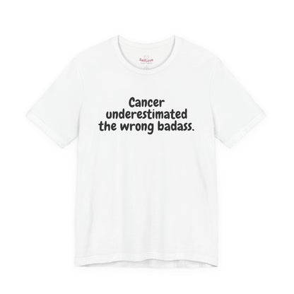Underestimated🎗️Men's Cancer Support T-shirt