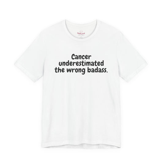Underestimated🎗️Men's Cancer Support T-shirt
