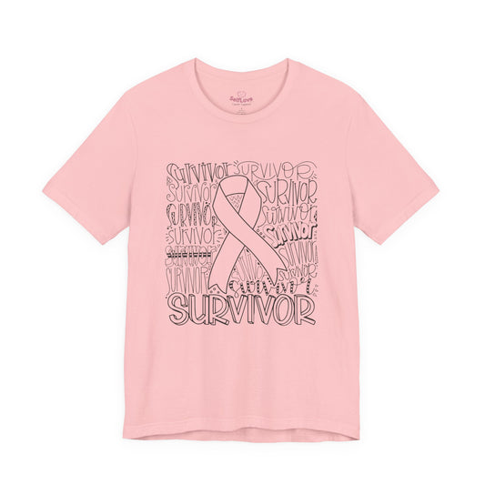 Survivor🎗️Men's Cancer Support T-shirt