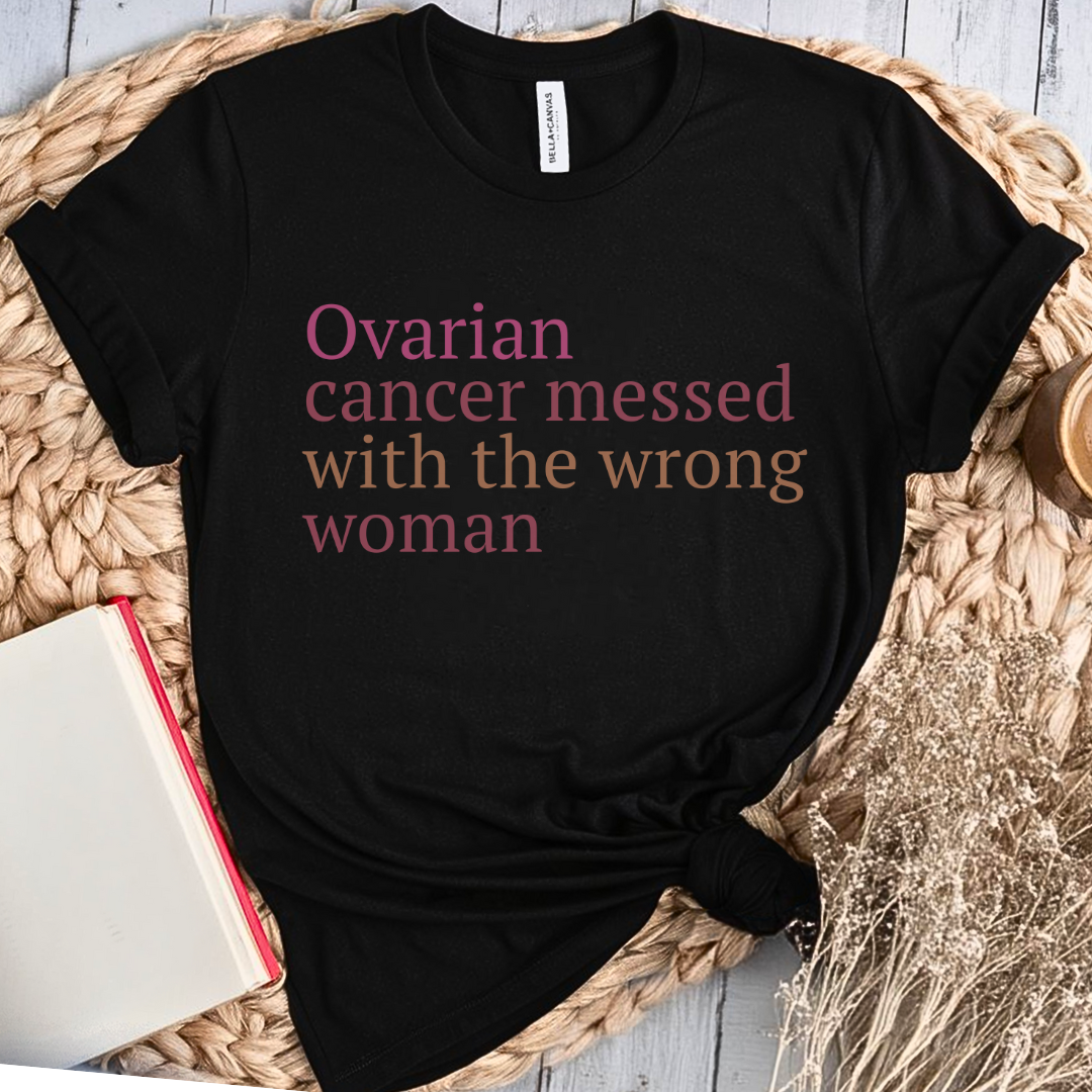Ovarian🎗️ Cancer Support T-shirt