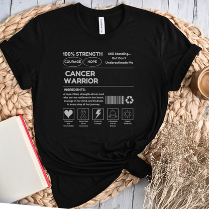 100% Strength🎗️ Cancer Support T-shirt
