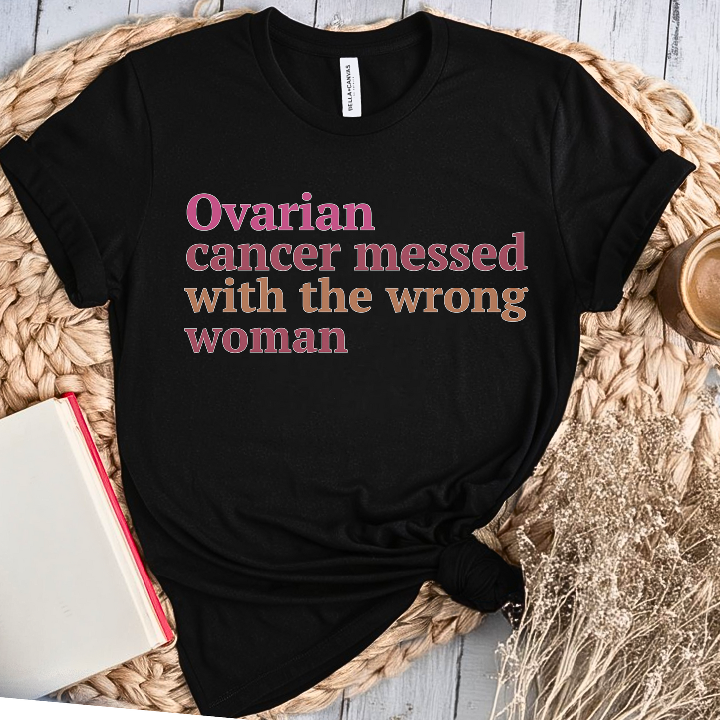 Ovarian🎗️ Cancer Support T-shirt