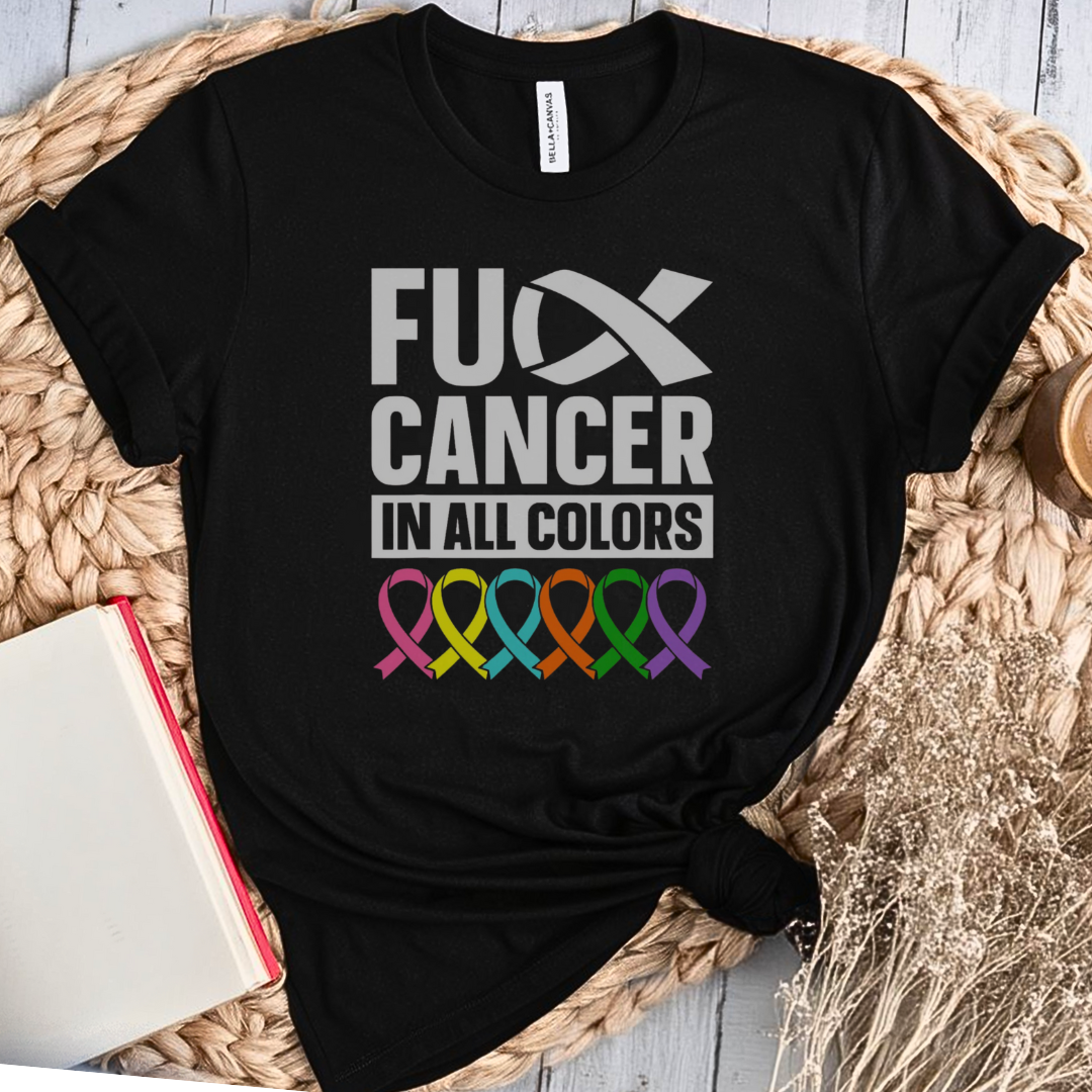 F.Cancer🎗️ Cancer Support T-shirt