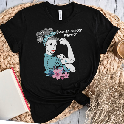 Ovarian Warrior🎗️ Cancer Support T-shirt