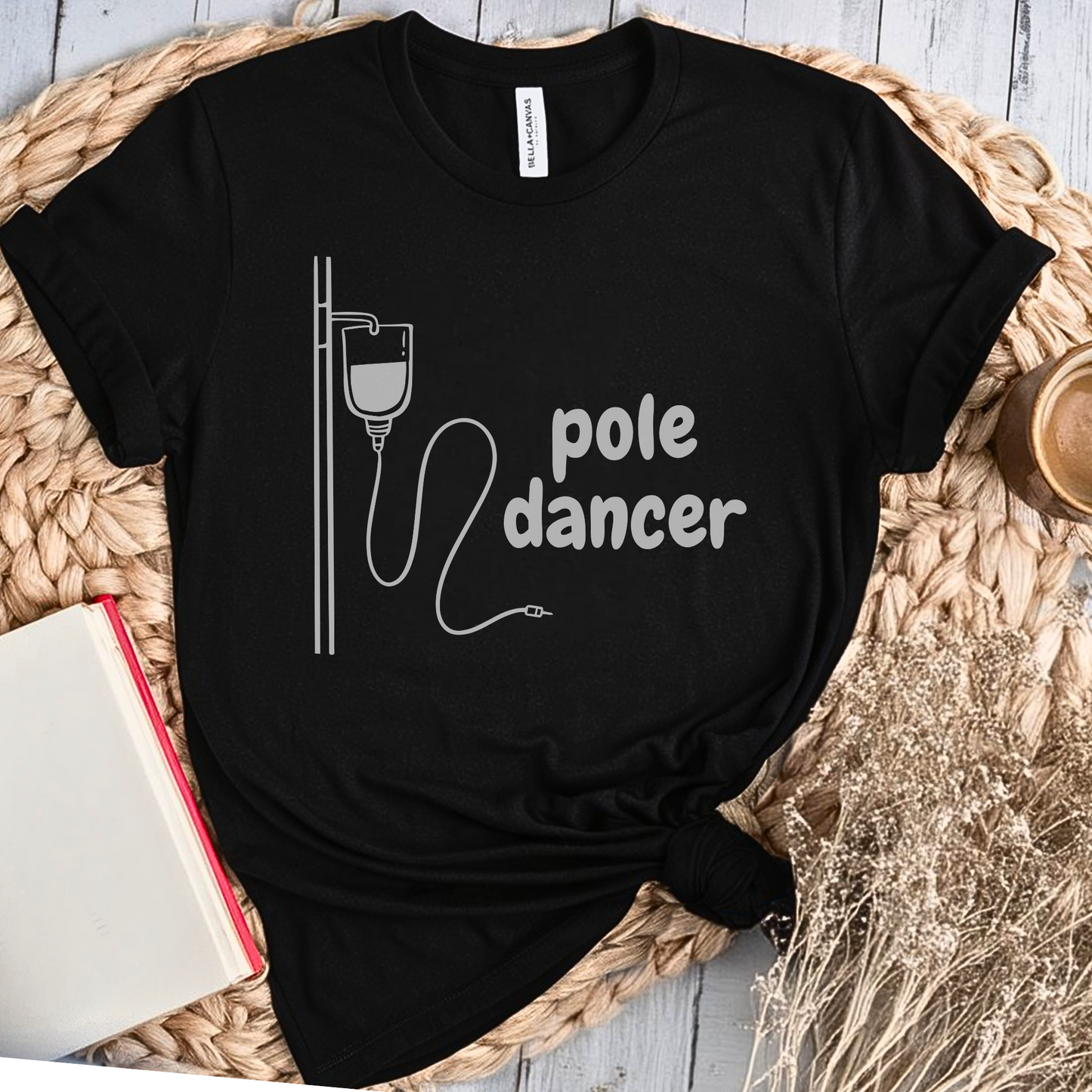 Pole Dancer🎗️ Cancer Support T-shirt