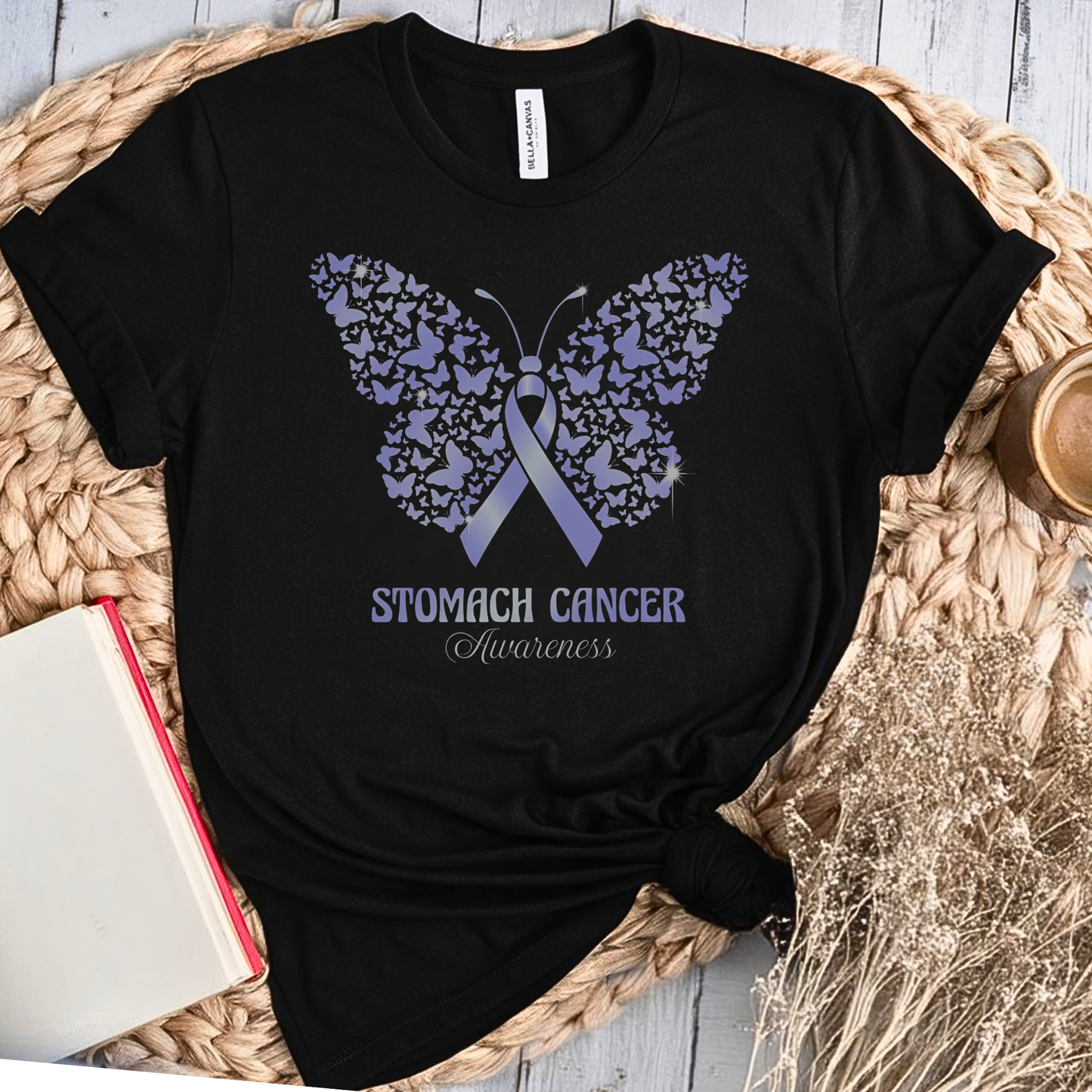 Stomach Awareness🎗️ Cancer Support T-shirt