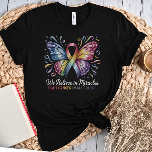 Miracles🎗️ Cancer Support T-shirt