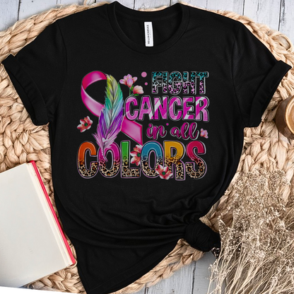 In all colors🎗️ Cancer Support T-shirt