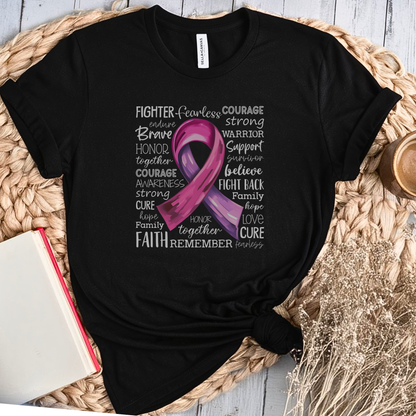 Pink Ribbon🎗️ Cancer Support T-shirt
