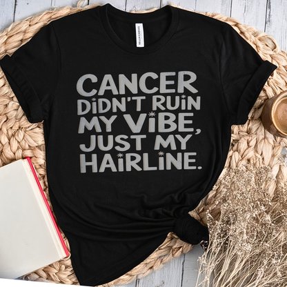 Hairline🎗️ Cancer Support T-shirt