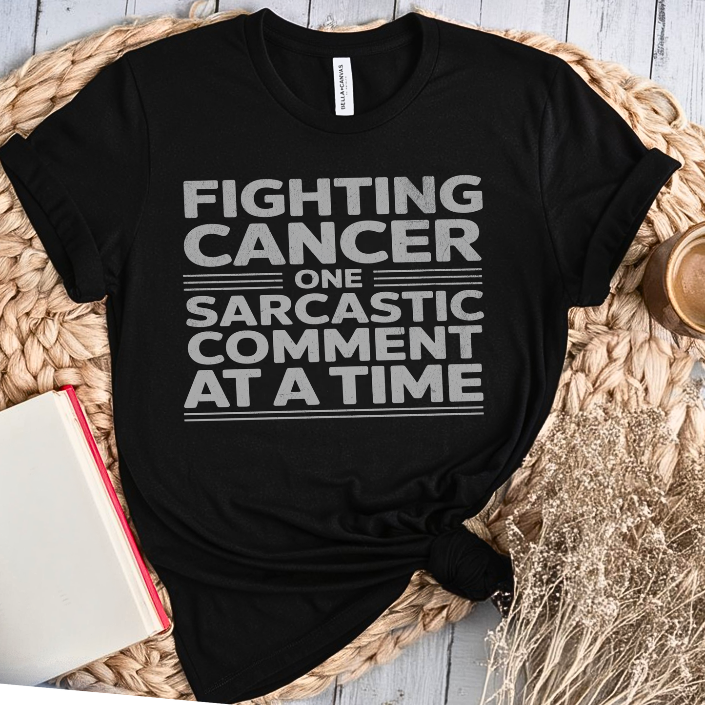 Comment🎗️ Cancer Support T-shirt