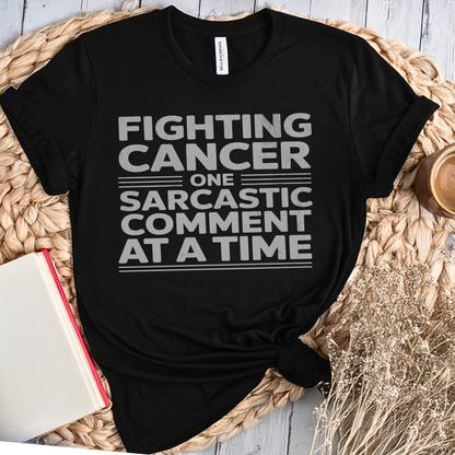 Comment🎗️ Cancer Support T-shirt