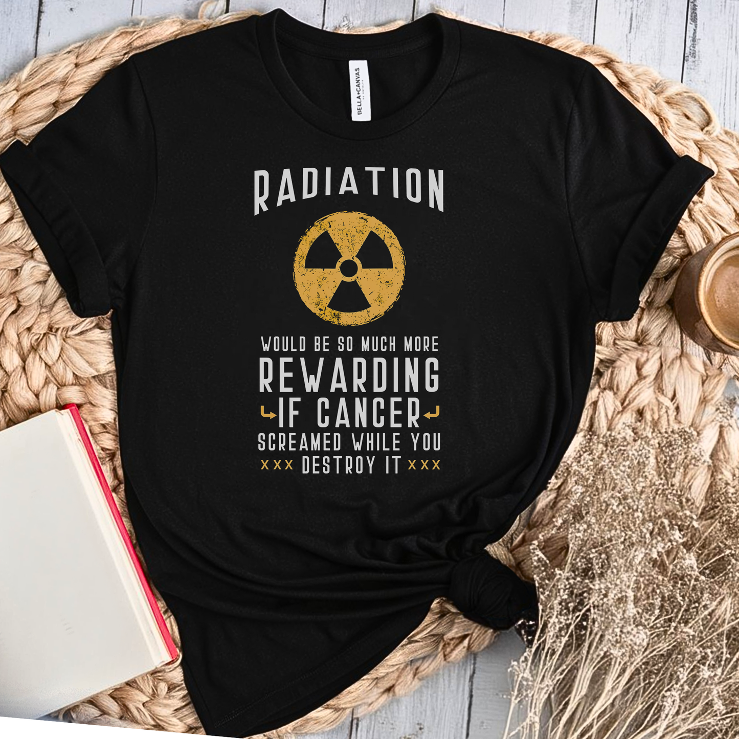 Radiation🎗️ Cancer Support T-shirt