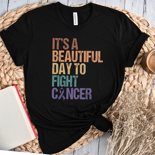 Beautiful🎗️ Cancer Support T-shirt