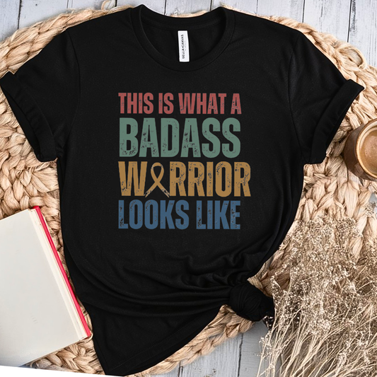 BadAss Warrior🎗️ Cancer Support T-shirt