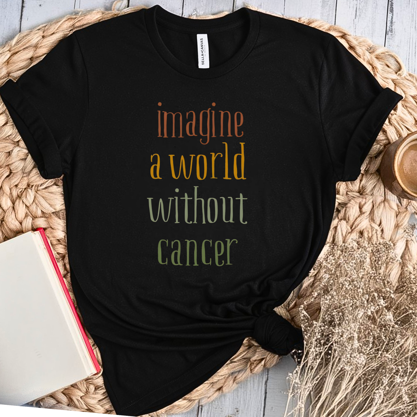 Imagine🎗️ Cancer Support T-shirt