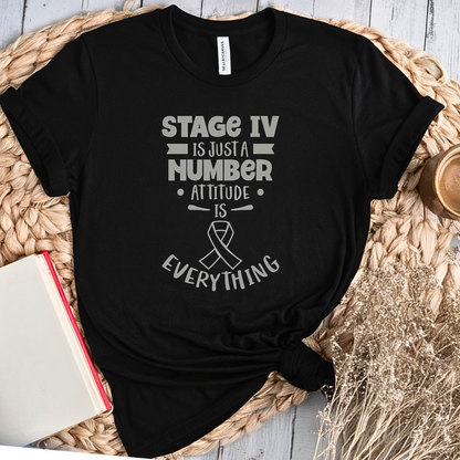 Stage IV🎗️ Cancer Support T-shirt