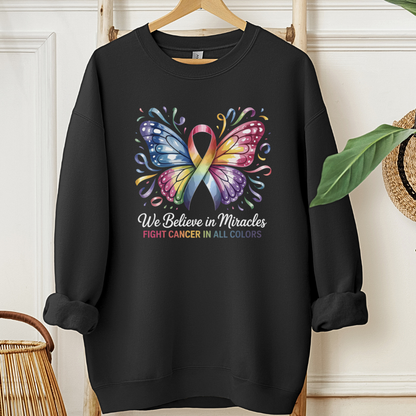 Miracle🎗️Cancer support Sweatshirt