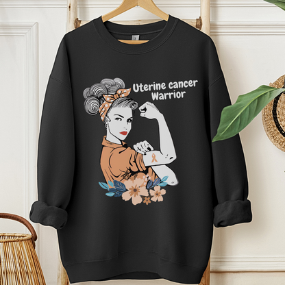 Uterine Cancer Warrior🎗️Cancer support Sweatshirt