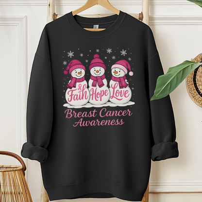 Snow🎗️Cancer support Sweatshirt (Christmas Limited Edition)