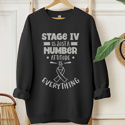 Stage IV🎗️Cancer support Sweatshirt