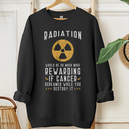 Radiation🎗️Cancer support Sweatshirt