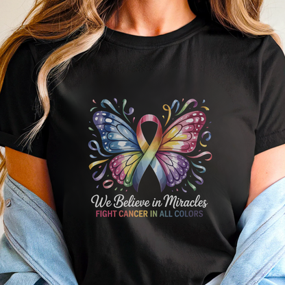 Miracles🎗️ Cancer Support T-shirt