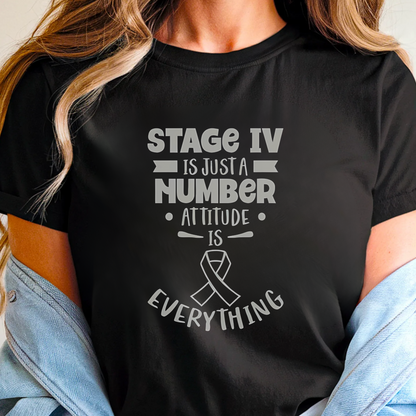 Stage IV🎗️ Cancer Support T-shirt