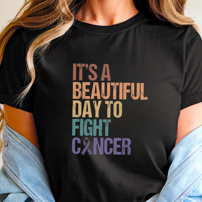 Beautiful🎗️ Cancer Support T-shirt