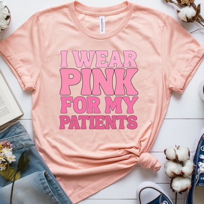 Patients🎗️Doctors - Nurses Cancer Support T-shirt