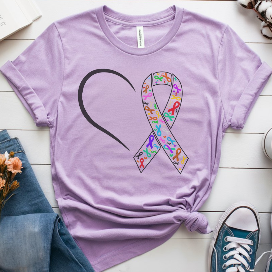 Heart🎗️ Cancer Support T-shirt
