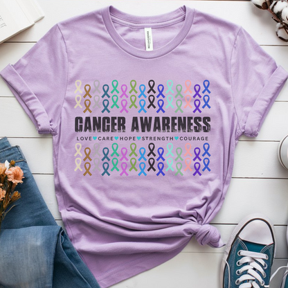 Cancer Awareness 🎗️ Cancer Support T-shirt