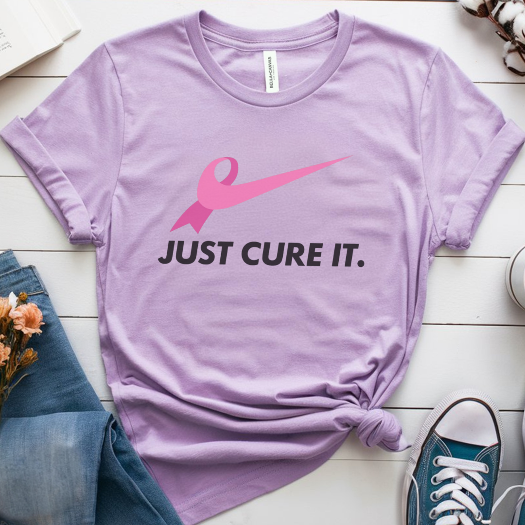 Just cure it🎗️ Cancer Support T-shirt