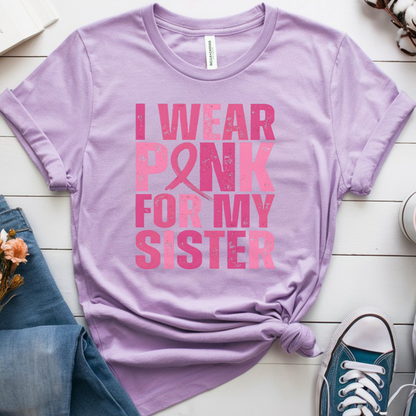 Sister🎗️ Cancer Support T-shirt
