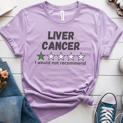 Liver Star🎗️ Cancer Support T-shirt