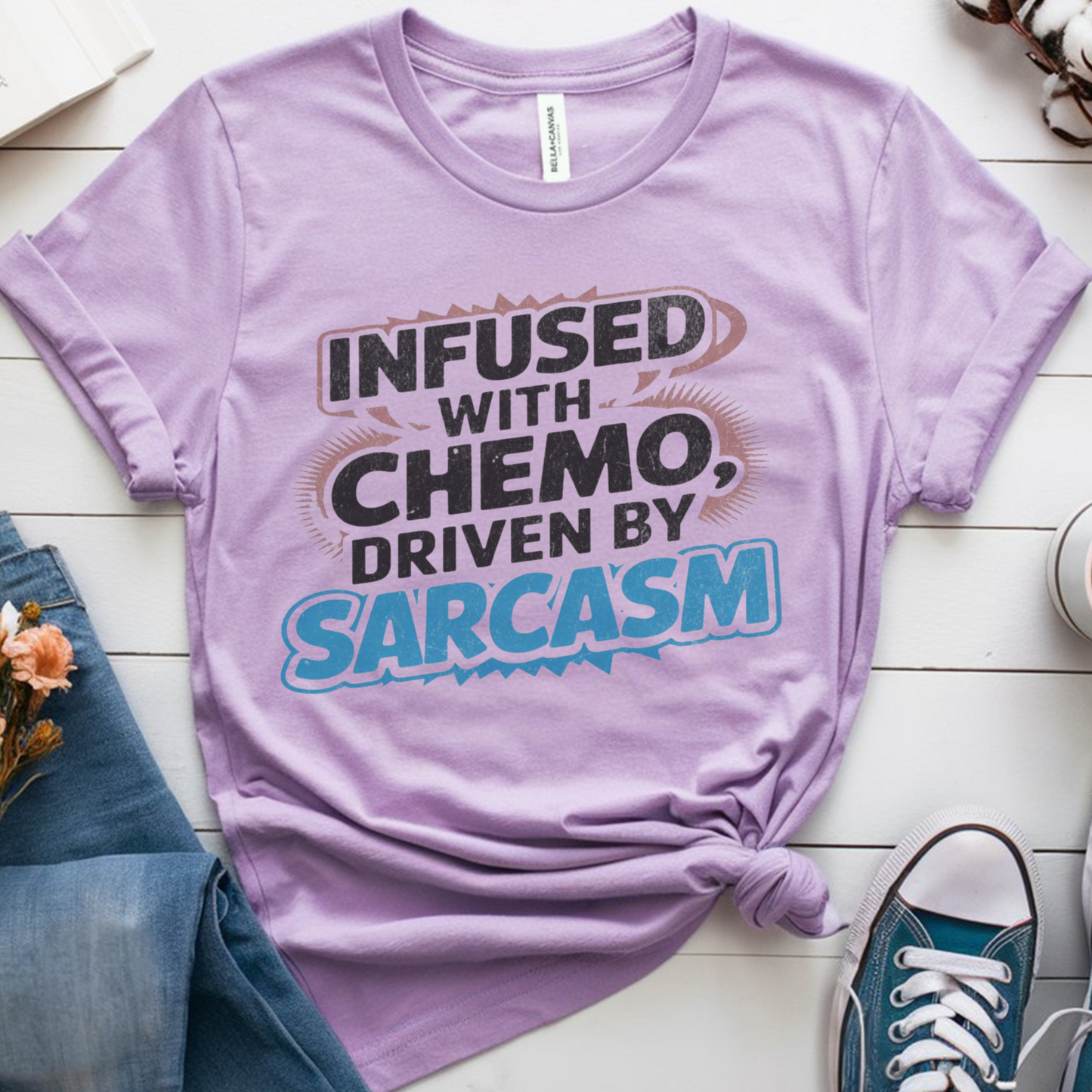 Infused🎗️ Cancer Support T-shirt