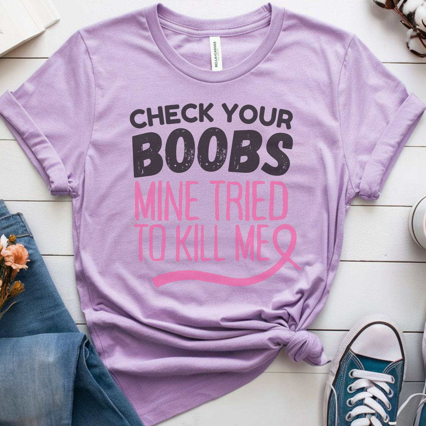 Tried🎗️ Cancer Support T-shirt